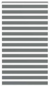 vidaXL Cortina de zebra 130x200 cm largura do tecido 125,9cm poliéster