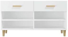 Sapateira 102x35x55 cm derivados de madeira branco