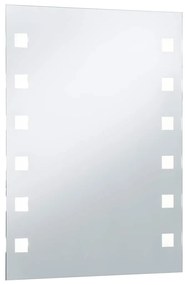 Espelho de parede LED para casa de banho 60x80 cm