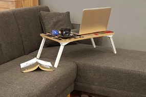 **** Secretária Elevatória para Portátil Gusto – Atlantic Pine White –