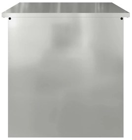 Caixa de Armazenamento Externa - 55x50,5x50 cm em Aço Galvanizado