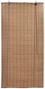 Estore de enrolar 150 x 220 cm bambu castanho