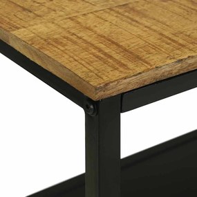 Estante 70x35x110 cm Madeira Sólida Mango Rugoso