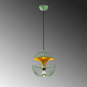 Candeeiro Telmander – Verde – 30 x 30 x 45-135 cm