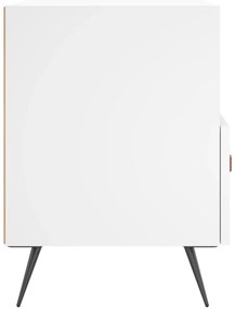 Mesa de cabeceira 40x35x47,5 cm derivados de madeira branco