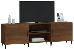 Móvel de TV 150x30x50 cm derivados de madeira carvalho castanho