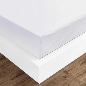 vidaXL Lençol Branco 200 x 160 cm Algodão