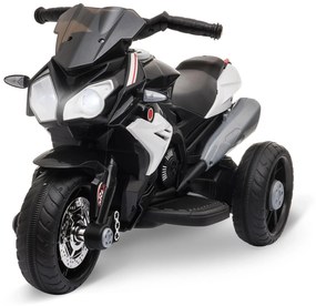 HOMCOM Motocicleta Elétrica Infantil com 3 Rodas Triciclo para Crianças acima de 3 anos com Bateria 6V Recarregável 86x42x52cm | Aosom Portugal