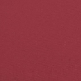 Almofadão p/ móveis de paletes 60x60x9,5 cm oxford vermelho-tinto