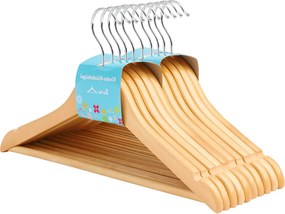 Conjunto 20 cabides para roupa de criança em madeira de ácer