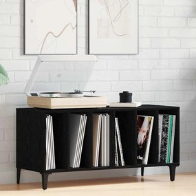 vidaXL Armário de Carvalho Preto - 100x38x48 cm Feito em Madeira Engenharia