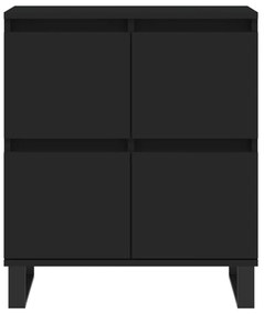 Aparador Portucale de 120cm - Preto - Design Moderno