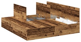Estrado de Cama Madeira Antiga 200x200 cm