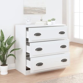 Aparador 70x35,5x67,5 cm derivados de madeira branco
