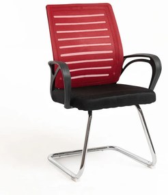 Cadeira Confidente Binet - Vermelho