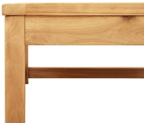 4 pcs conjunto lounge de jardim com almofadões acácia maciça