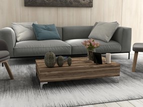 Mesa de Centro Esinti – Nogueira – 121x28x69,2 cm | Tribo Home