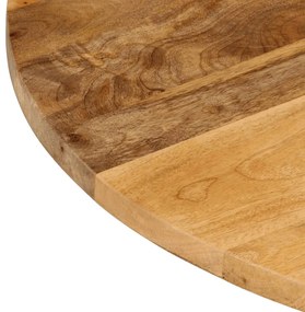 Tampo de mesa redondo Ø40x3,8cm madeira de mangueira maciça