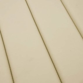 Almofadão p/ espreguiçadeira 200x60x3 cm tecido oxford bege
