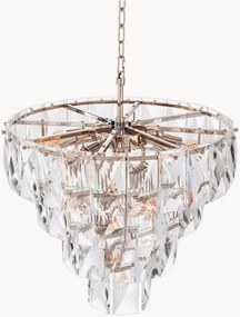 Lustre artesanal em vidro de cristal Amazone