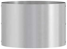 Conjunto de Vasos de Metal Cinza Galvanizado Metal galvanizado