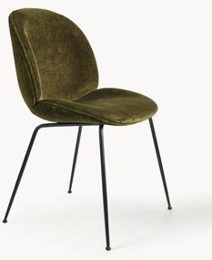 Cadeira de jantar em veludo Beetle