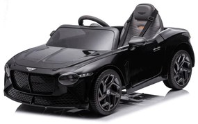 Carro elétrico para crianças Bentley Bacalar 12V, portas que se abrem para cima, controlo remoto 2,4 GHz, luzes LED, entrada USB/AUX, suspensão, bater