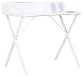 20275 vidaXL Secretária 80x50x84 cm branco