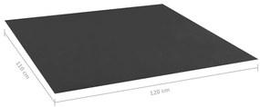 Forro para caixa de areia 120x110 cm preto