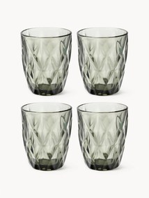 Tumblers Colorado with Textured Pattern, Set of 4