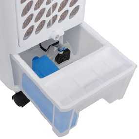 Climatizador de ar portátil 80 W 4 L 25x26x56 cm