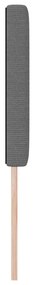 Cabeceira vidaXL Design Simples Cinza Claro 140 cm Tecido de Veludo