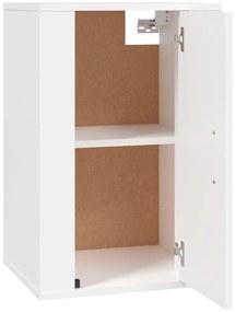 Móveis de TV de parede 2 pcs 40x34,5x60 cm branco
