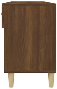 Sapateira 102x35x55 cm derivados de madeira carvalho castanho