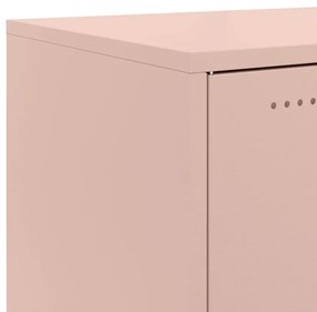 Aparador 100,5x39x72 cm aço rosa
