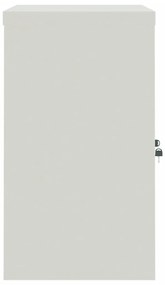 Arquivador 90x40x70 cm aço cinzento-claro e azul