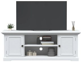 Móvel de TV 110x30x41 cm derivados de madeira branco