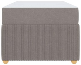 Estrutura da Cama Cinzento-acastanhado 90 x 190 cm tecido