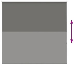 Persiana de enrolar 160x130 cm largura tecido 156,6cm poliéster