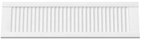 Porta de armário com design de persiana 99x29,5 cm branco