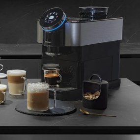 Máquina de café automática compacta Cremmaet Spin com 19 bares e Thermoblock