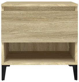 Mesa de apoio 50x46x50 cm derivados de madeira carvalho sonoma