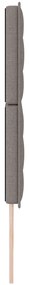 Cabeceira Design Linhas Taupe 180 cm Tecido