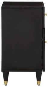 Mesa de cabeceira 50x33x60 cm madeira de mangueira maciça