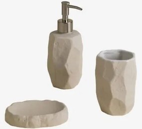 Conjunto De Casa De Banho Em Grés Rixten Branco - Sklum