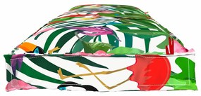 Almofadas para Palete para Banco 2 pcs Selva Tropical 150x40x8 cm Teci