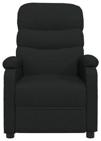 Poltrona de massagens elétrica tecido preto