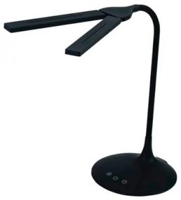 Candeeiro de Escritorio Archivo 2000 sem Fios Recargavel LED 6w Abs Cor Preto 180x340x360 mm