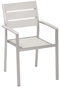 Cadeira de jardim branca VERNIO Beliani