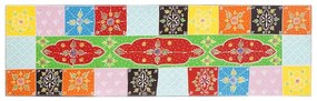Armário de TV de parede 100x30x24 cm Madeira Sólida de Mangueira Rústi